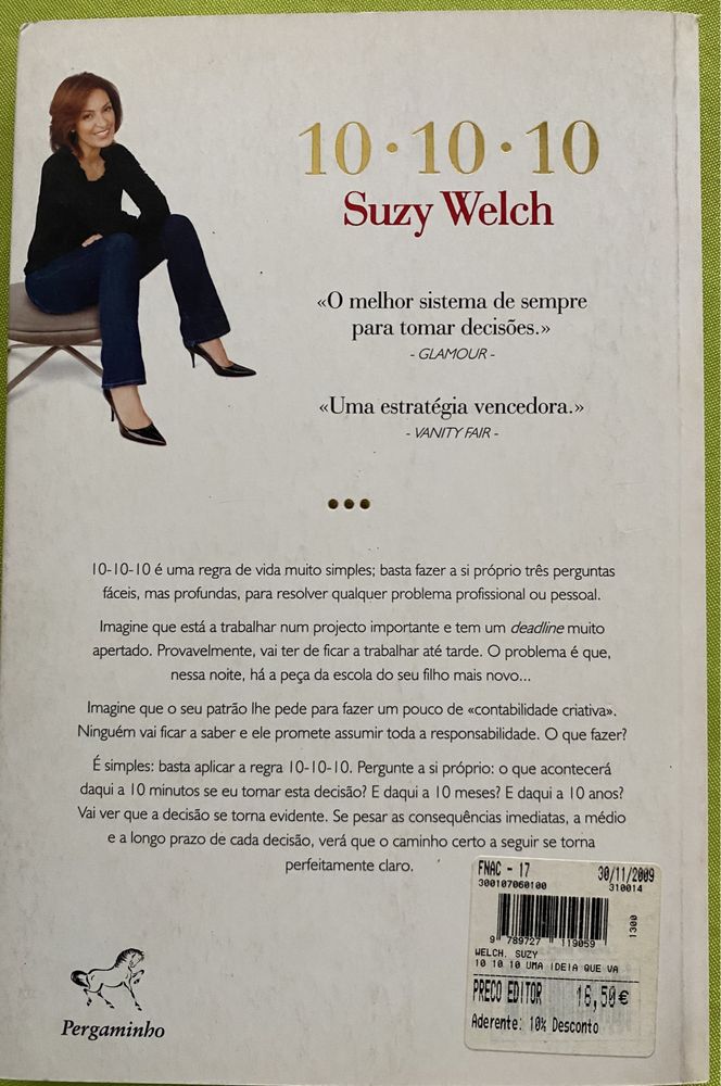 Livro “10 minutos, 10 meses, 10 anos”