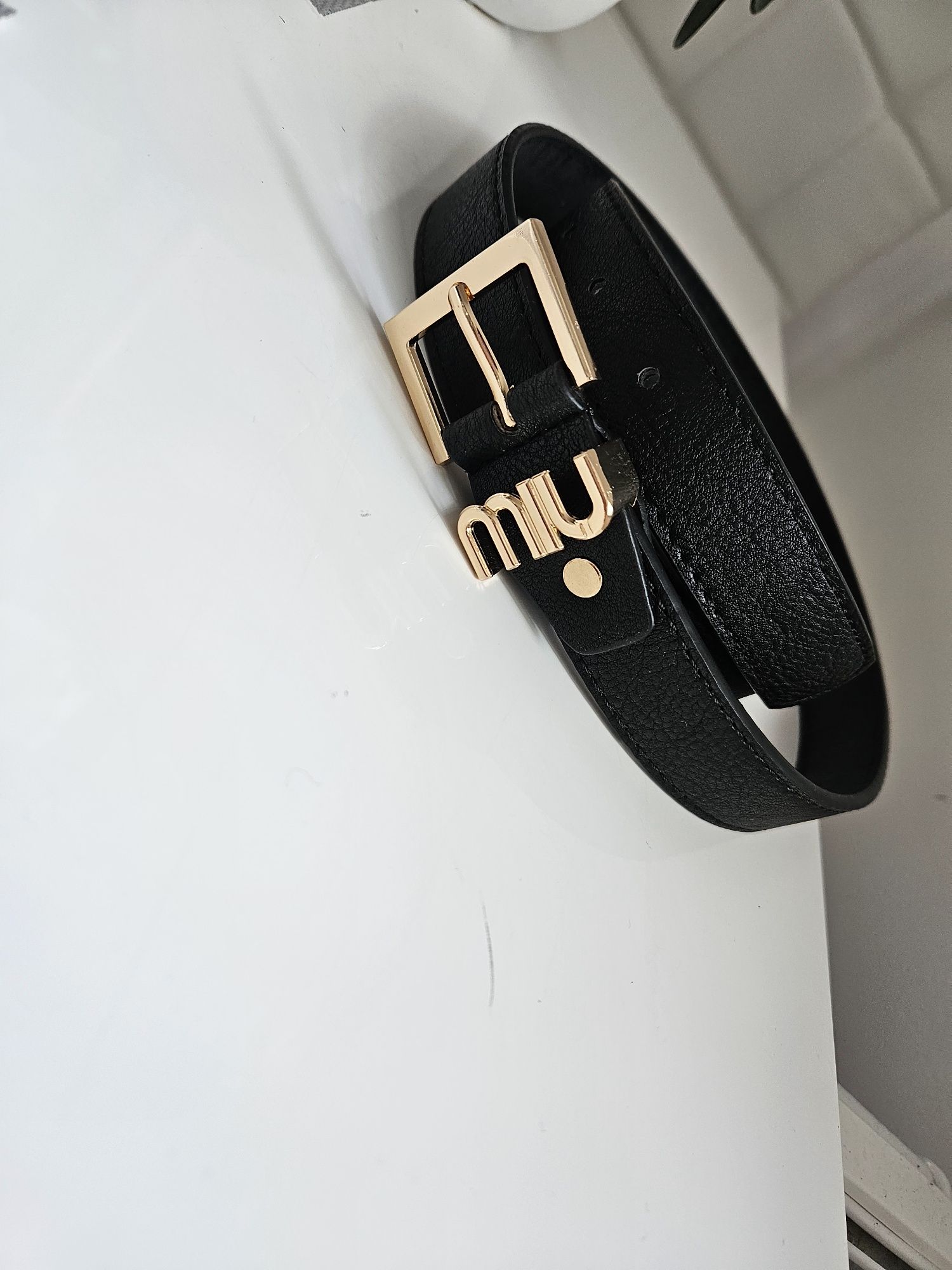 Damski pasek miu miu