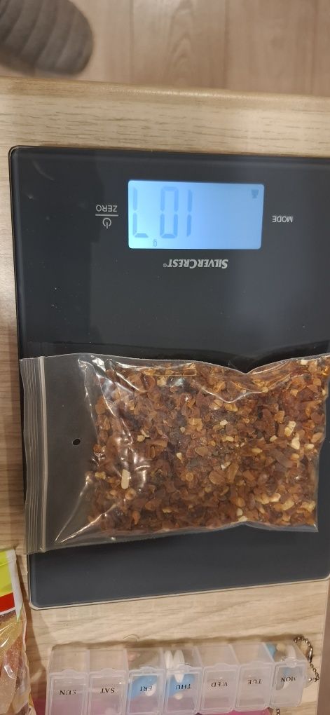 Bursztyn na nalewkę naturalny 100g.