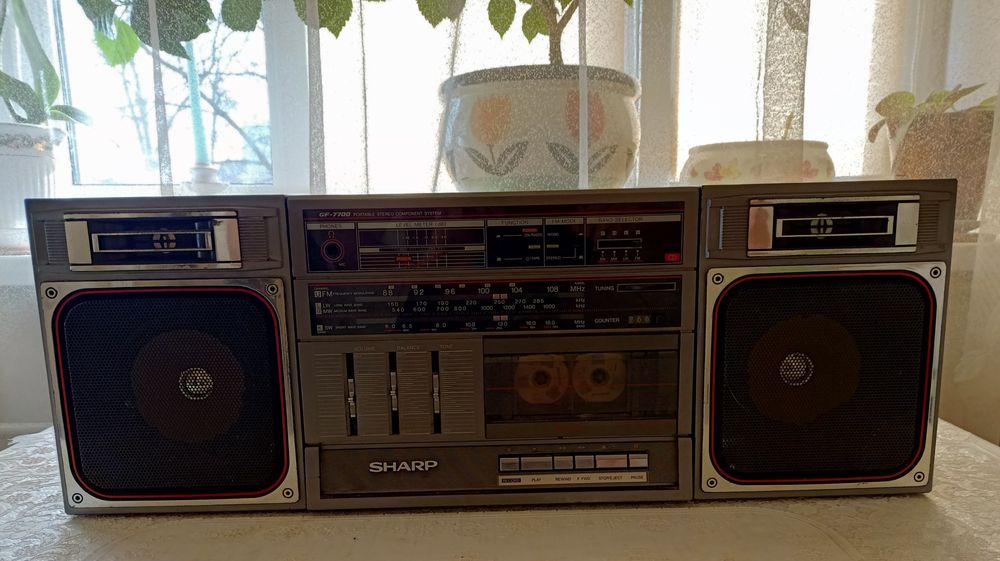 Винтажная магнитола SHARP GF-7700H(D) Japan