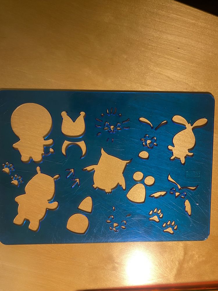 12 esquadros com diversos motivos
