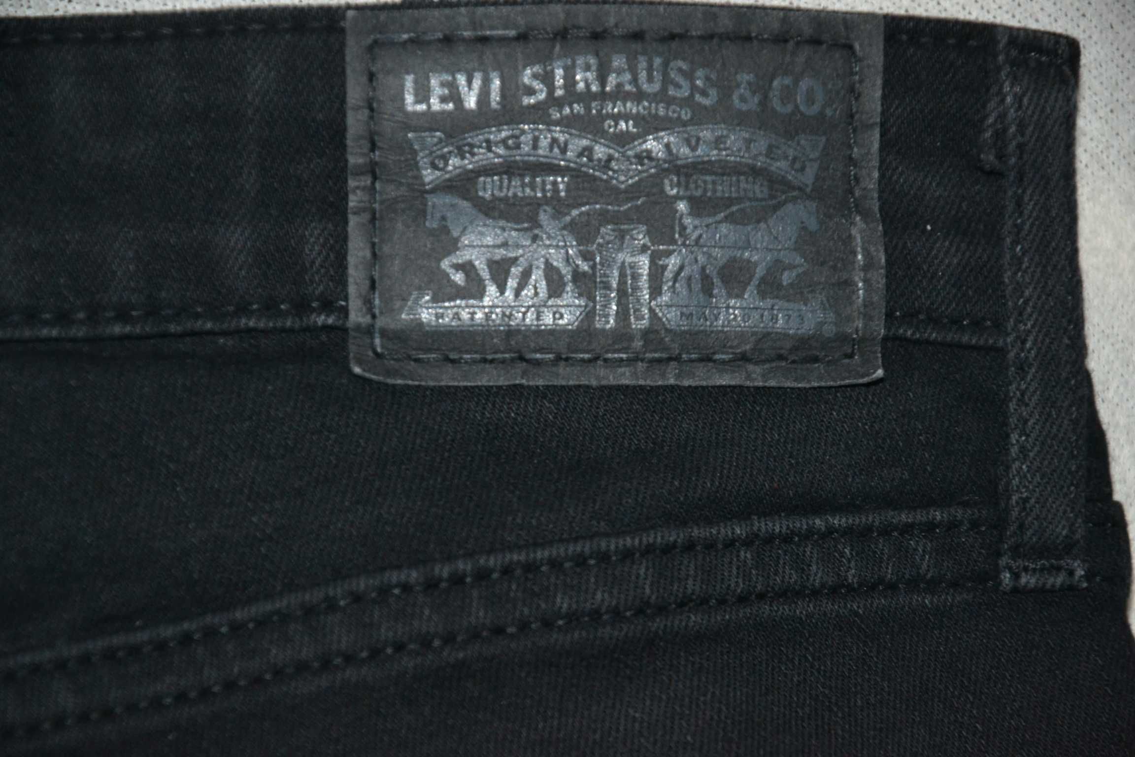 LEVIS 721 High Rise Skinny Jeans Spodnie Damskie W27 L32 Super Stan