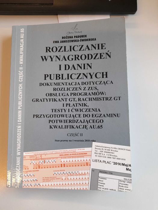 Rozliczenie wynagrodzen i danin publicznych AU.65 Bożena Padurek