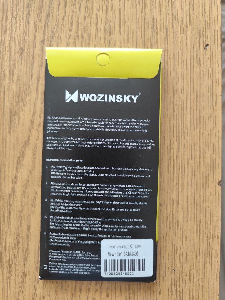 Szkło hartowane do Samsung J330 3 szt.