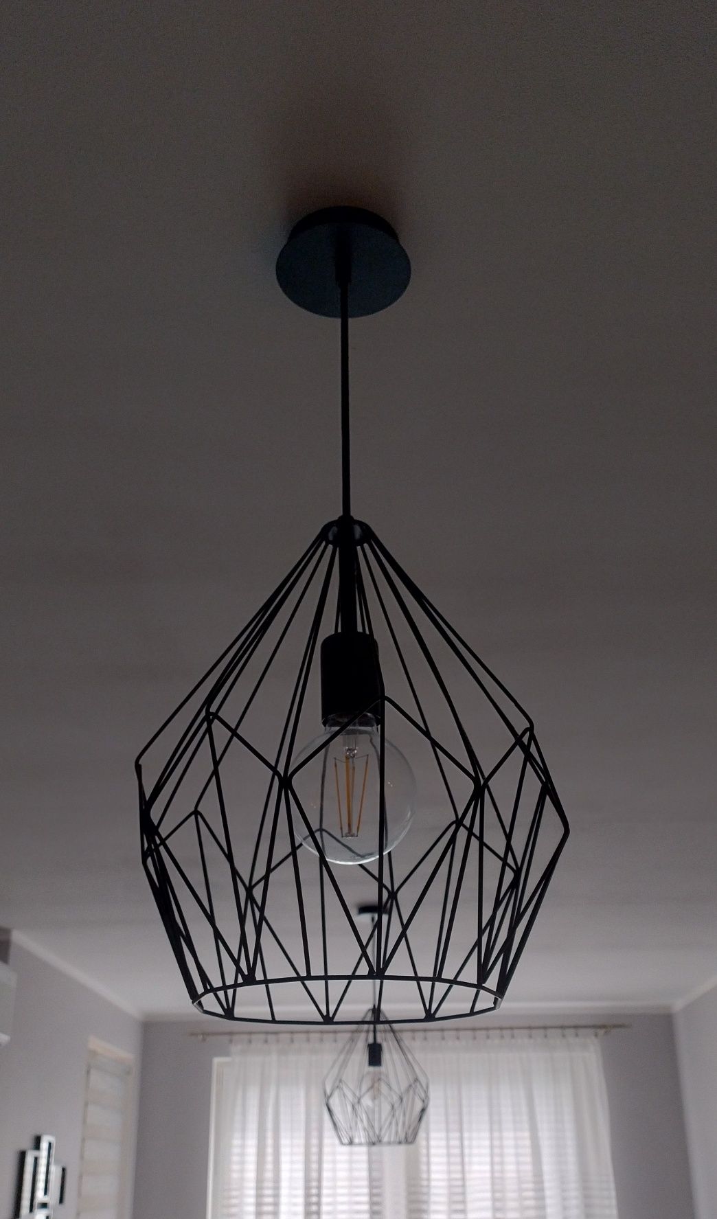 Lampa druciana loft