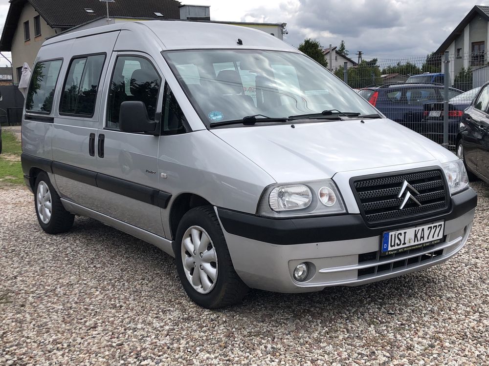 Citroen Jumpy 2.0 HDI 8 osobowy Klimatyzacja import Niemcy
