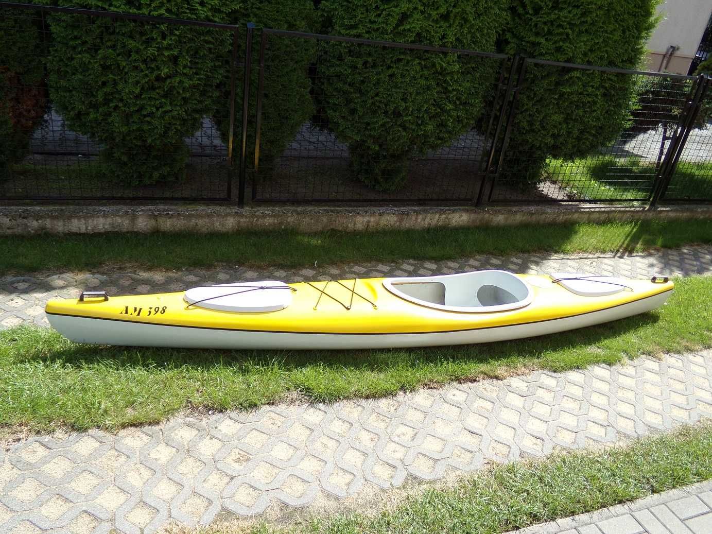 Kajak Wigraszek 1- osobowy 398 cm dł. + wiosło.