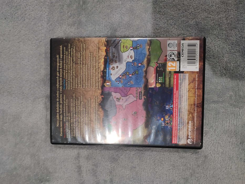 Gra Europa Universalis III Walka o Tron PC komputerowa pc pudełkowa PL