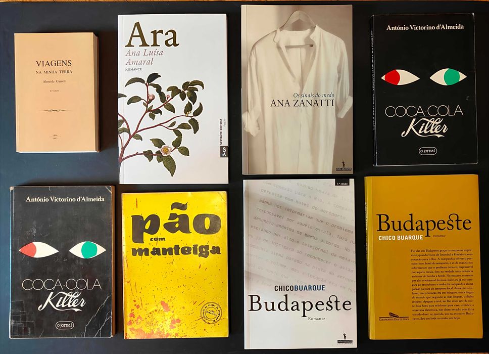 36 livros, literatura internacional. Algumas primeiras Edições. 100€.
