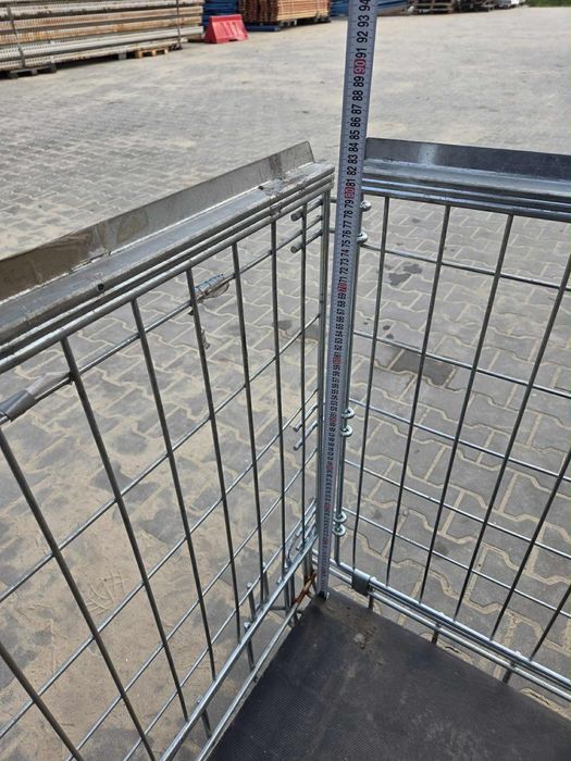 Skrzyniopalety transportowe Bardzo Mocne Gitter Box Okazja. Transport