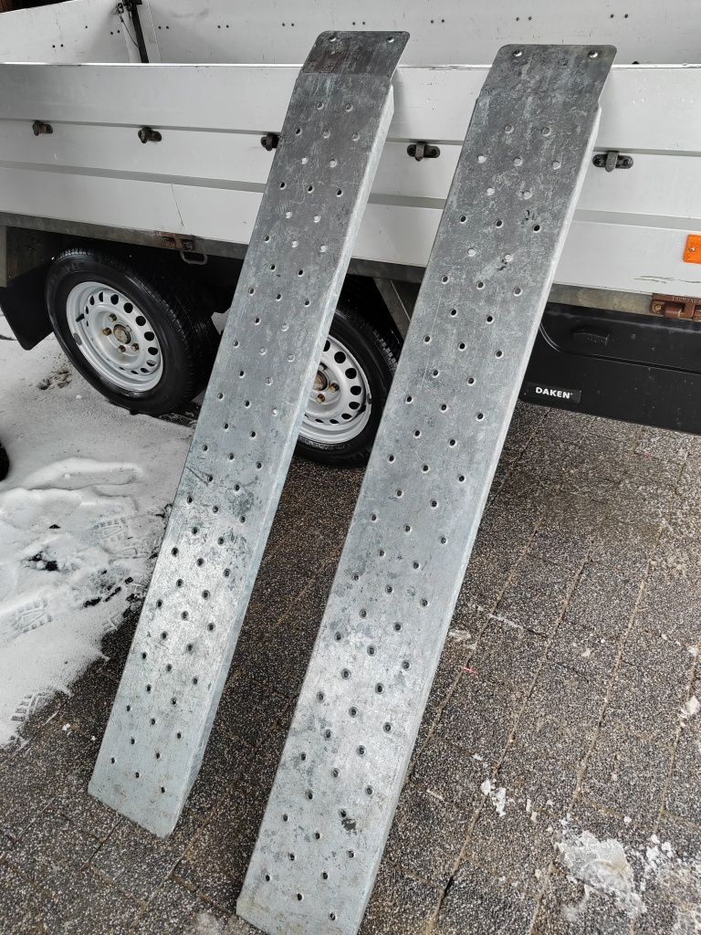 Rampy najazdowe stalowe ocynkowane 20x150cm