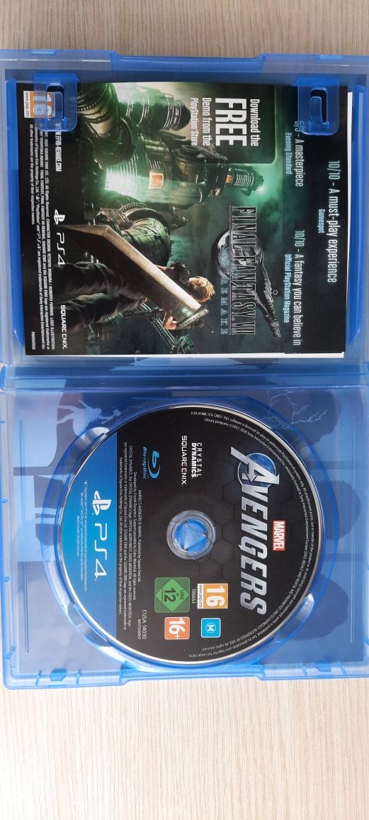 Avengers Marvel  (Мстители) игра на PS4