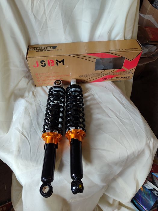 Амортизатори 340 мм по осях.Дельта, Альфа, Мустанг,Сабур, Актів