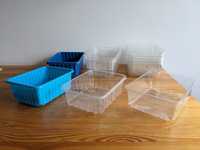 Pudełka pojemniki plastikowe spożywcze 300-400 ml