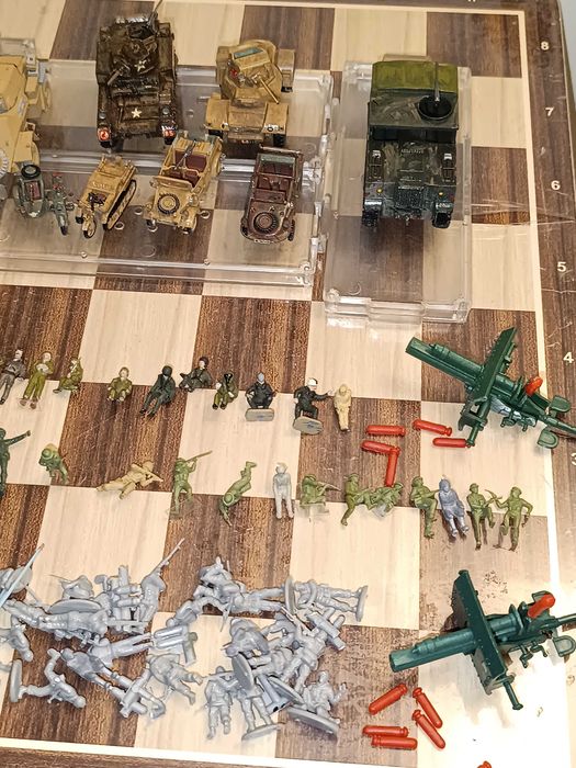 Veículos e Figuras de ação da 2a Guerra Mundial WWII