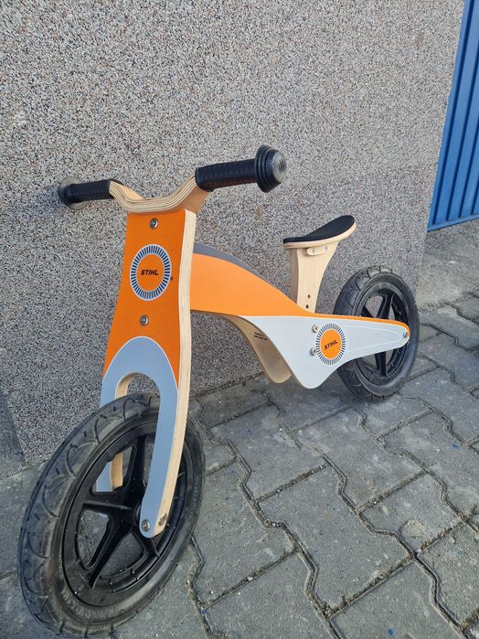 Rowerek biegowy drewniany Stihl
