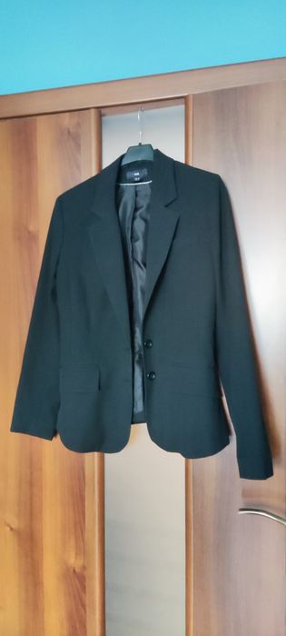 Czarna marynarka H&M