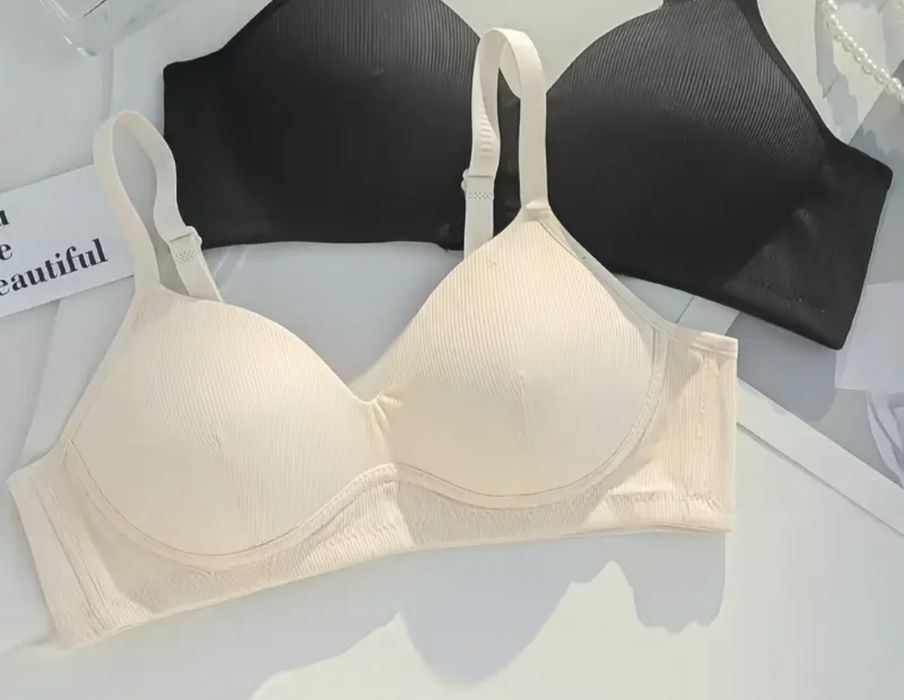 Лифчик, бюстгальтер женский в рубчик новый