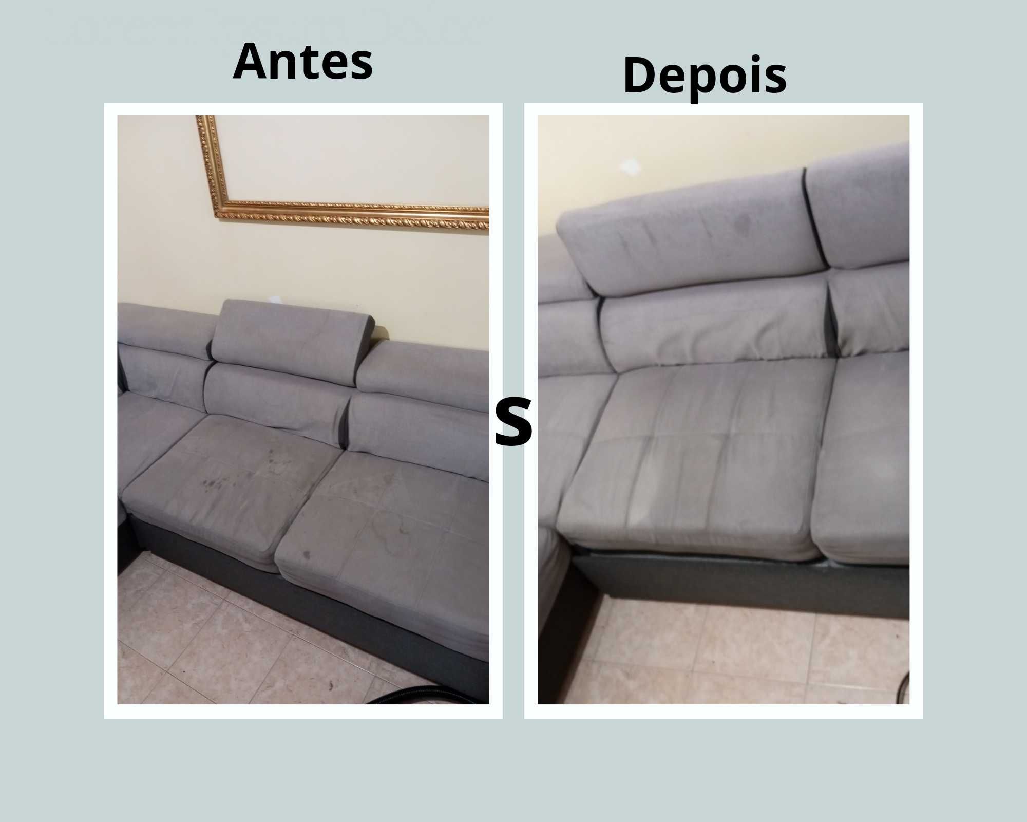 Limpeza, higienização e impermeabilização sofá, colchão, tapete