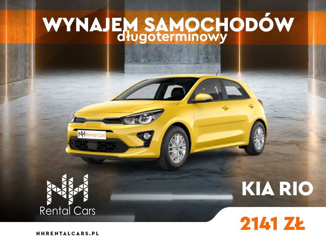 Wynajem samochodu długoterminowy na dni  KIA Rio 2022  1,2DPI 84 KM