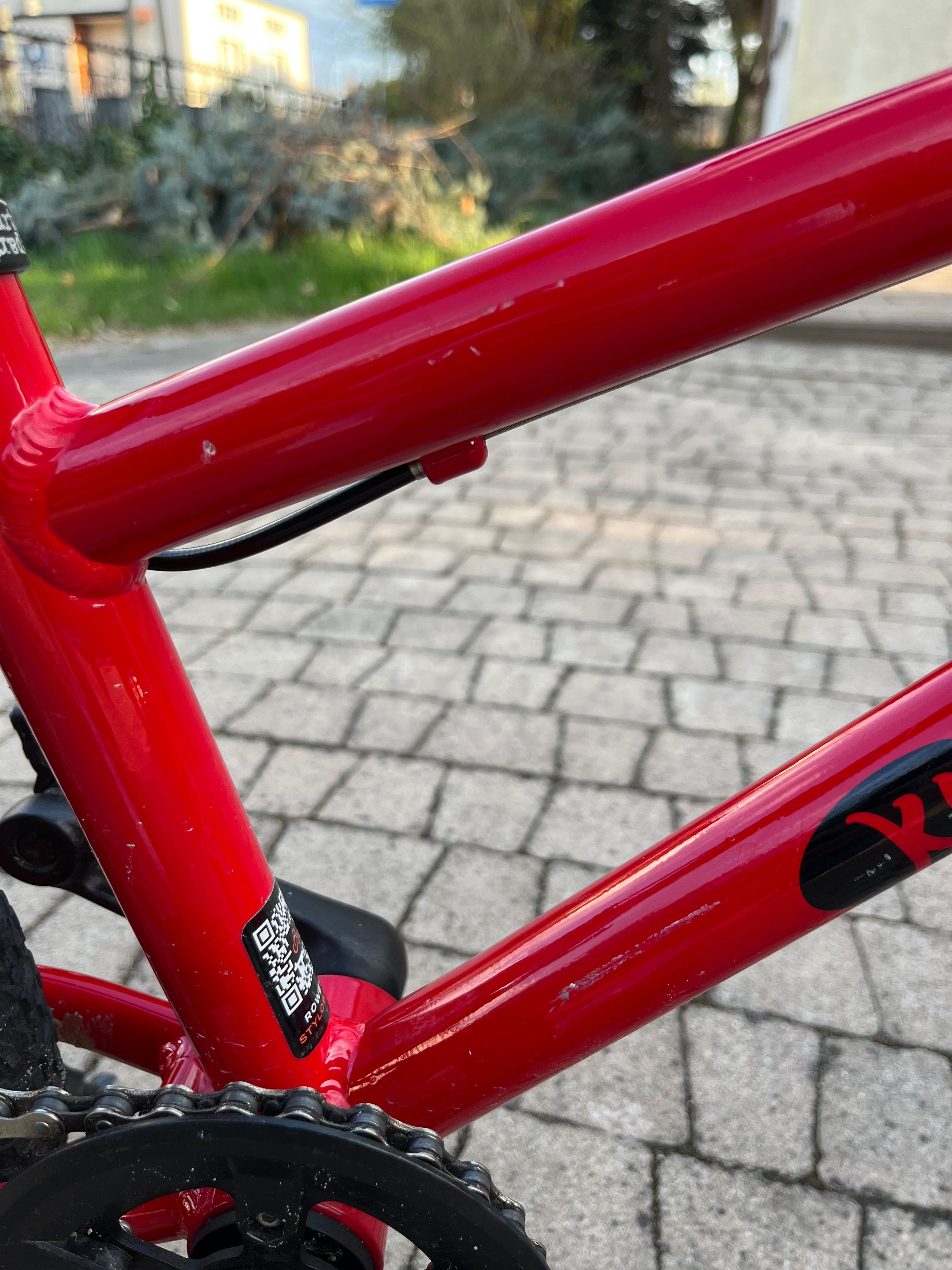 Rower lekki dla dziecka Kubikes 16L MTB czerwony