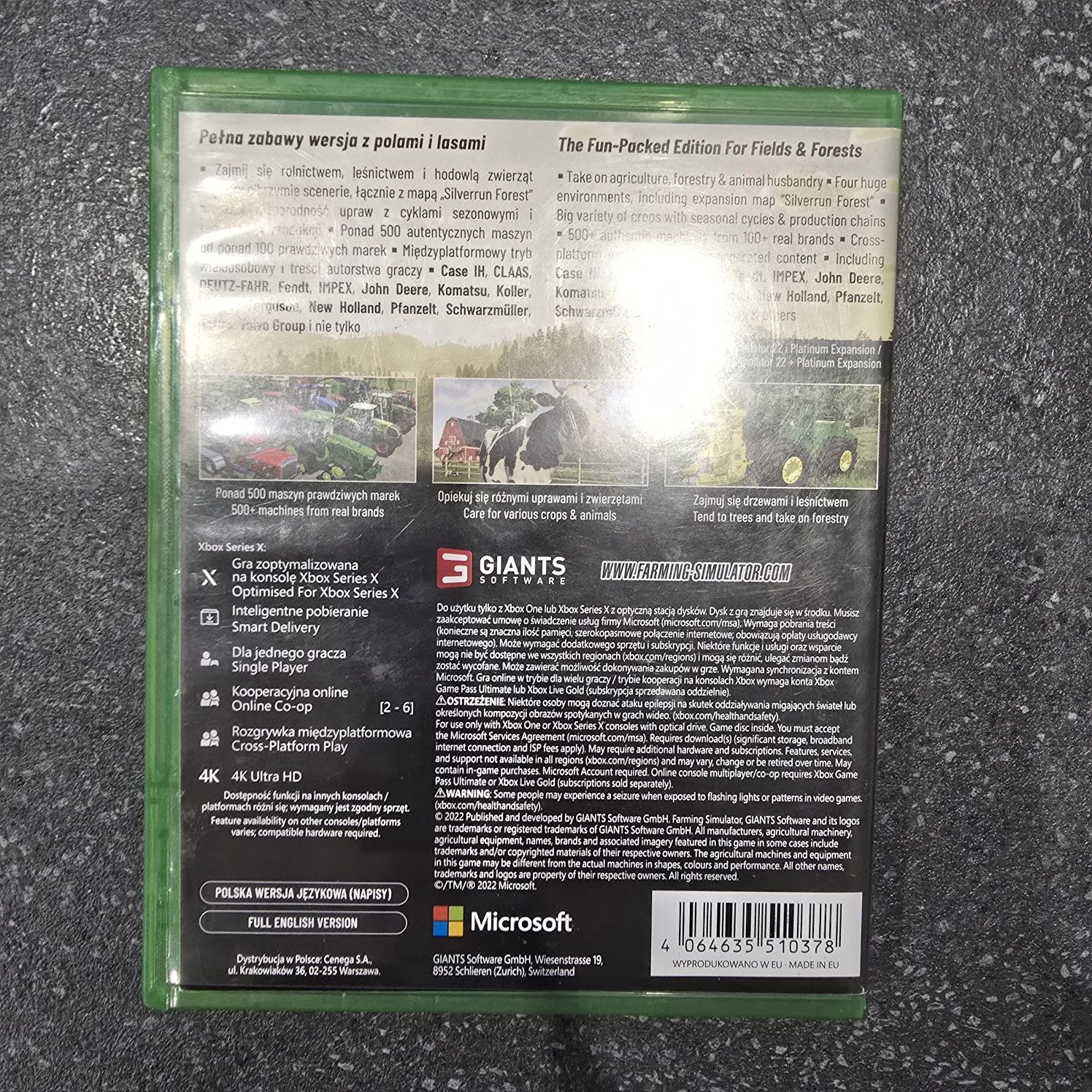 Farming Simulator 22 Edycja Platynowa xbox one  wersja PL