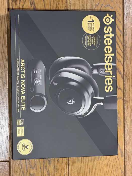 Nowe Steelseries Arctis Nova Elite Black