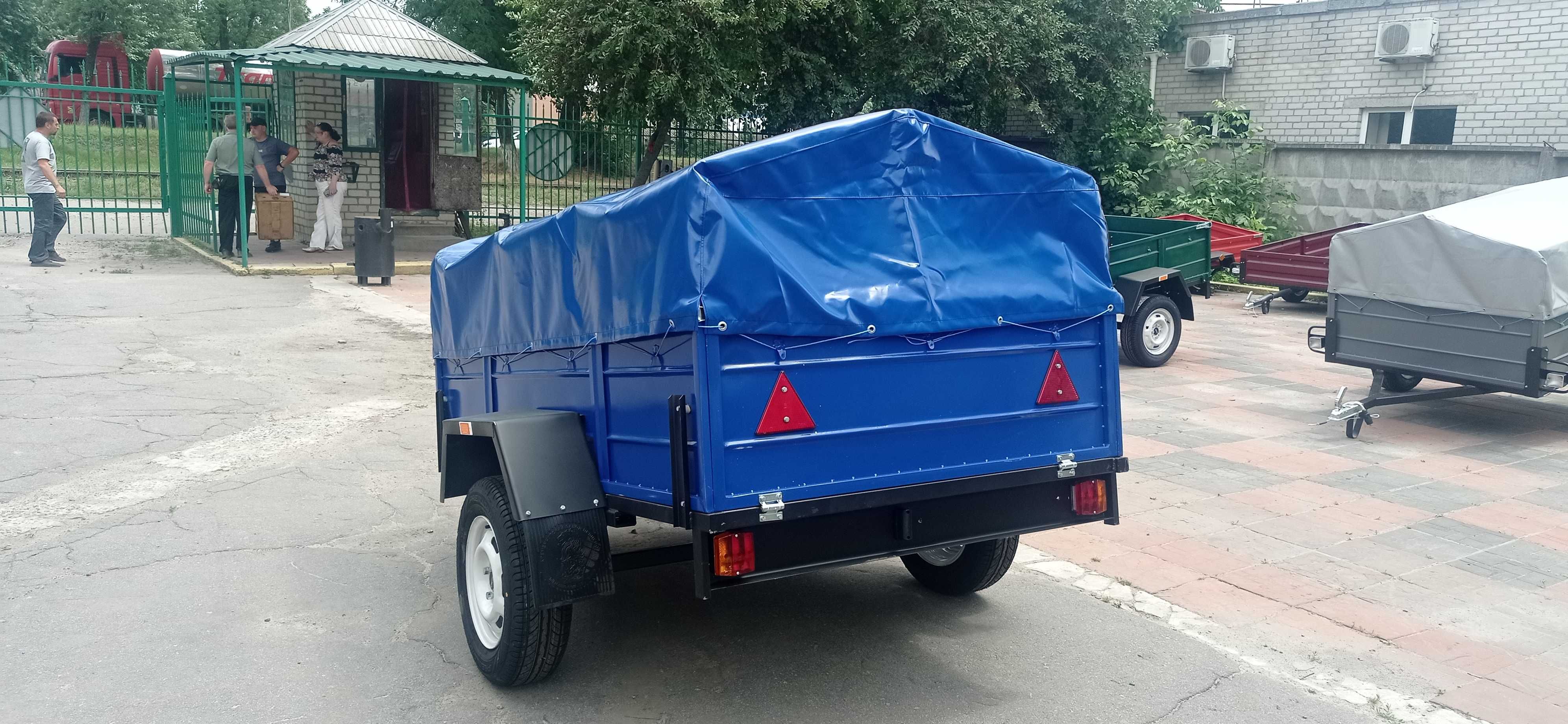Причіп одновісний/2000Х1300/новий/тент/документи.