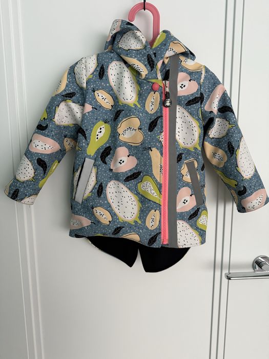 Kurtka softshell z dopinanym patentem, Tutti Frutti Miapka 86/92