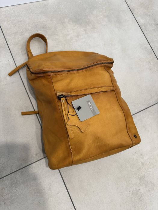 Рюкзак cox шкіряний