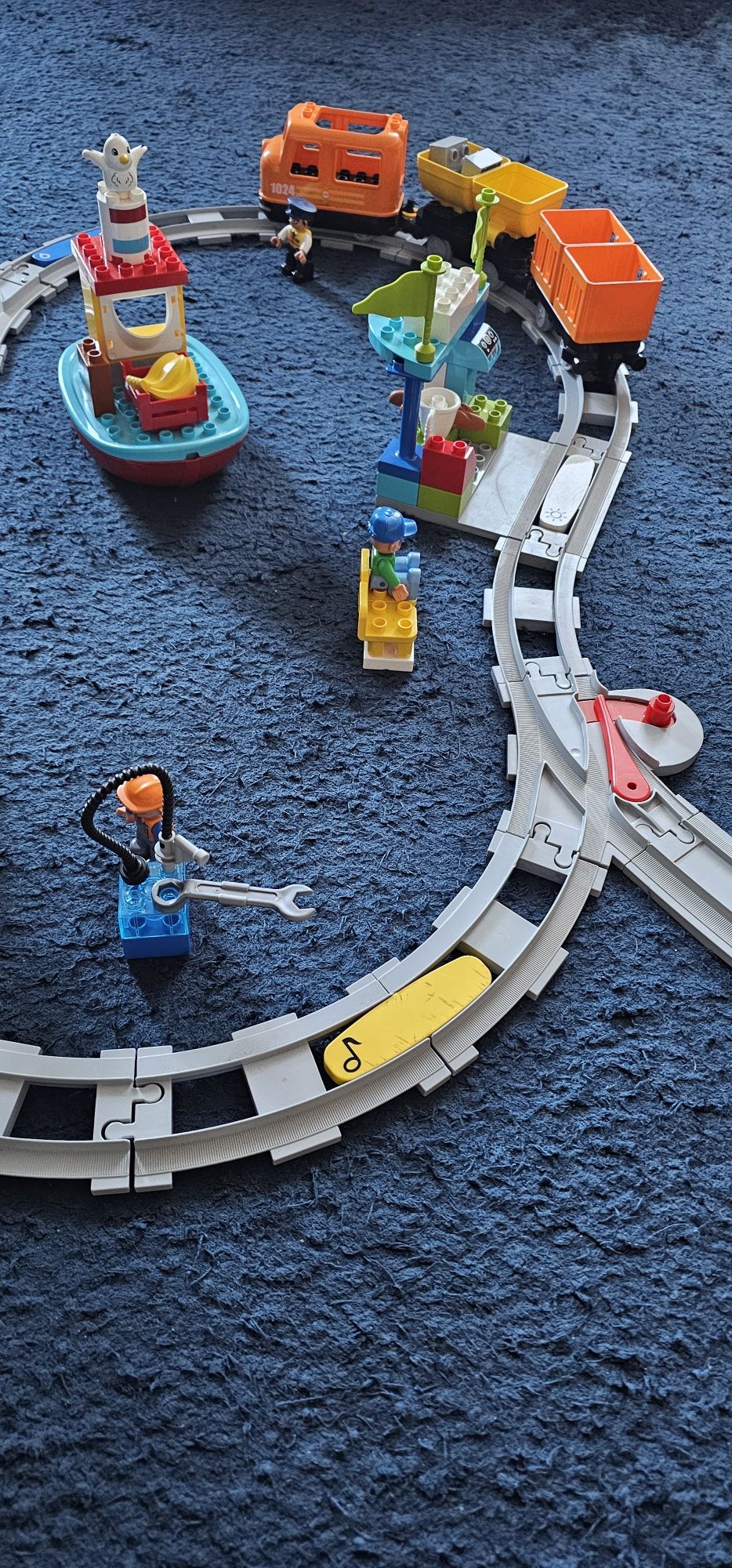 Lego Duplo pociag towarowy 10875