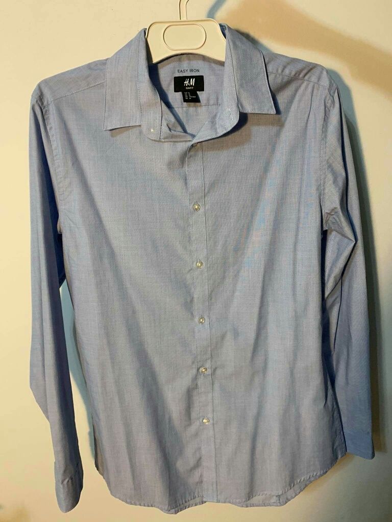 Koszula męska, h&m slim fit, M