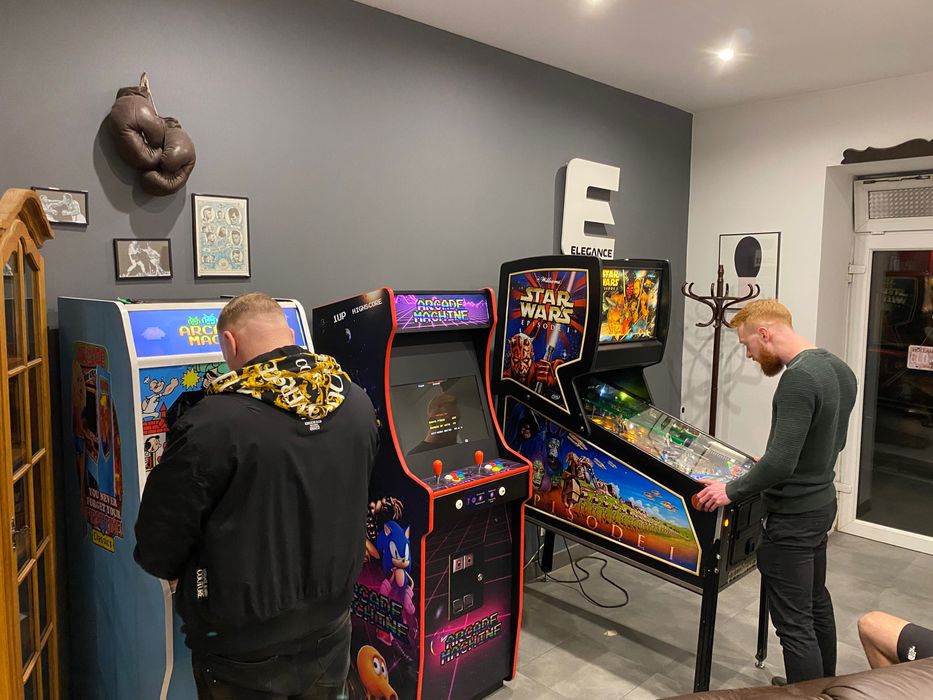 Cymbergaj | Arcade, Flippery | Dart Rzutki | Bokser | Reflex | Eventy
