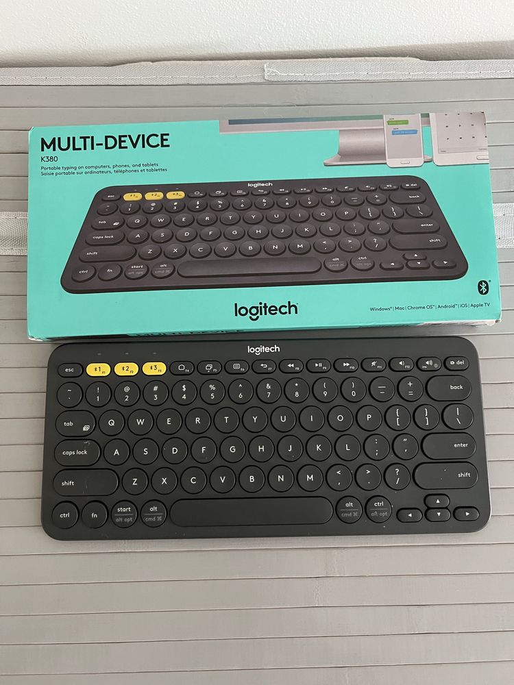 Bezprzewodowa klawiatura Bluetooth Logitech K380