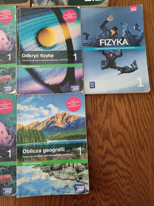 Podręczniki do liceum i technikum