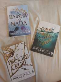 Conjunto de livros da saga “O Principe Cruel”