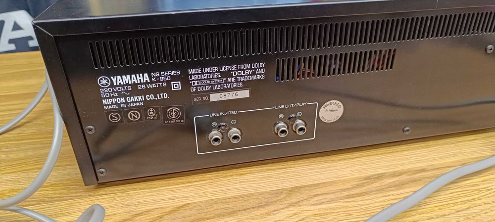 Кассетна дека  Yamaha K-950 (відео роботи перед покупкою ! )
