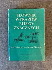 słownik wyrazów bliskoznacznych zasady pisowni polskiej i interpunkcji