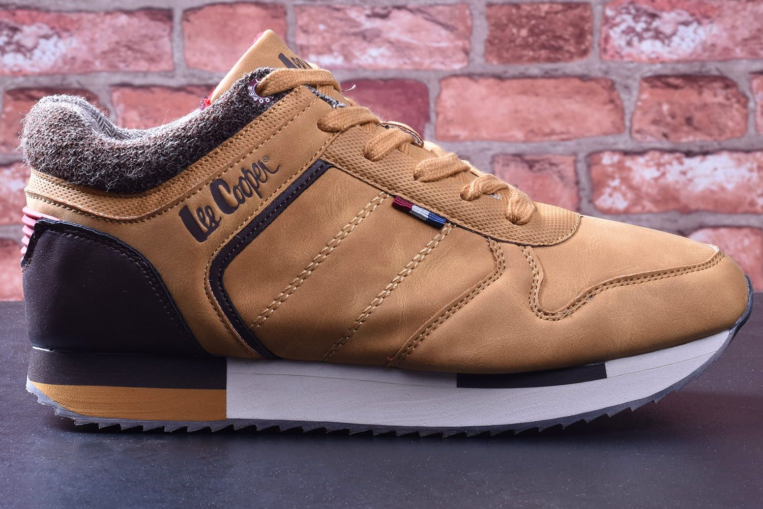 Buty Zimowe Męskie Lee Cooper camel ocieplane 0643M - 44 wysyłka 24h