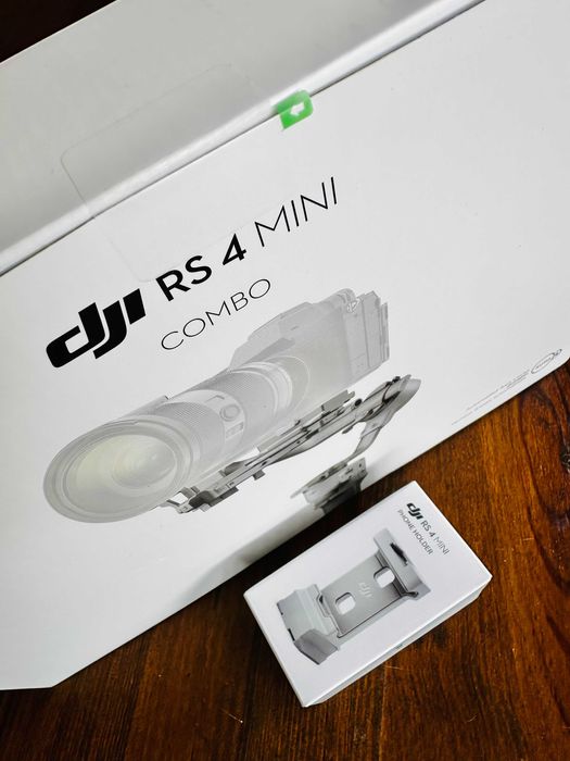 DJi RS4 Mini Combo NOVO + Phone Older + maleta de transporte