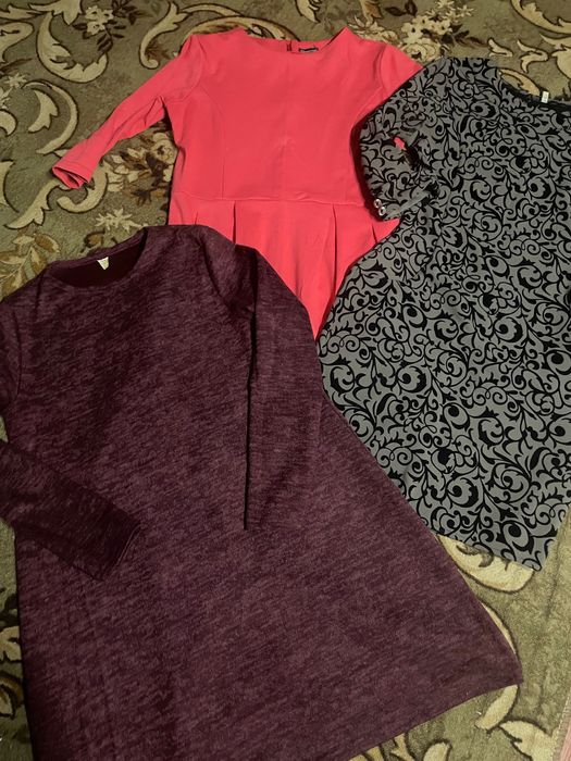 Зимові плаття одним лотом. 3 по ціні 1