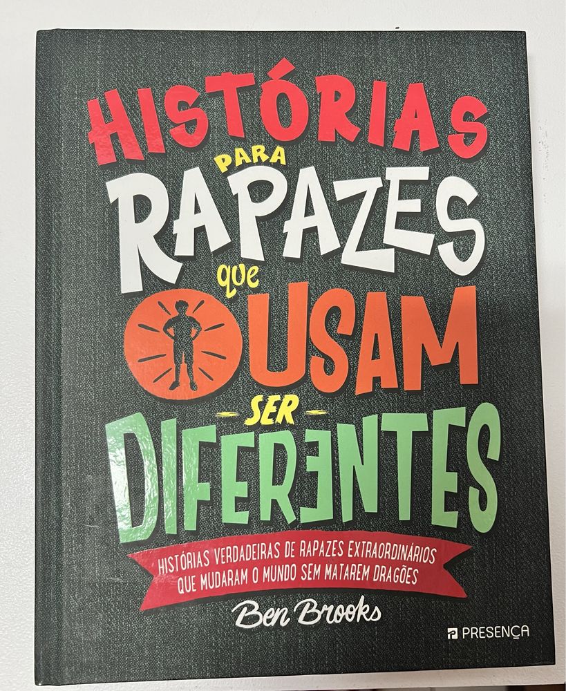 Livro Historias Para Tapazes Que Ousam Ser Diferentes