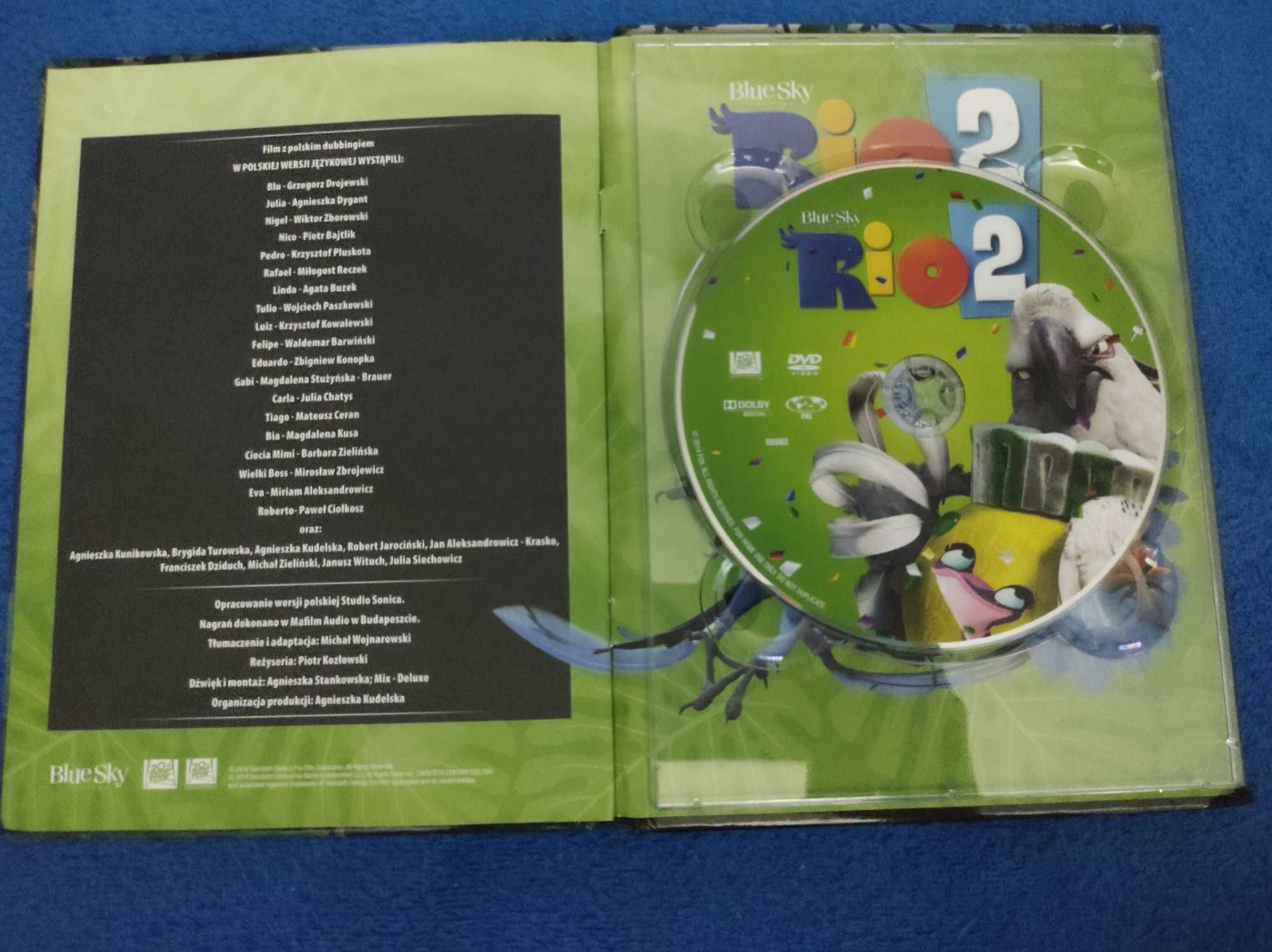 Bajka na dvd Rio 2
