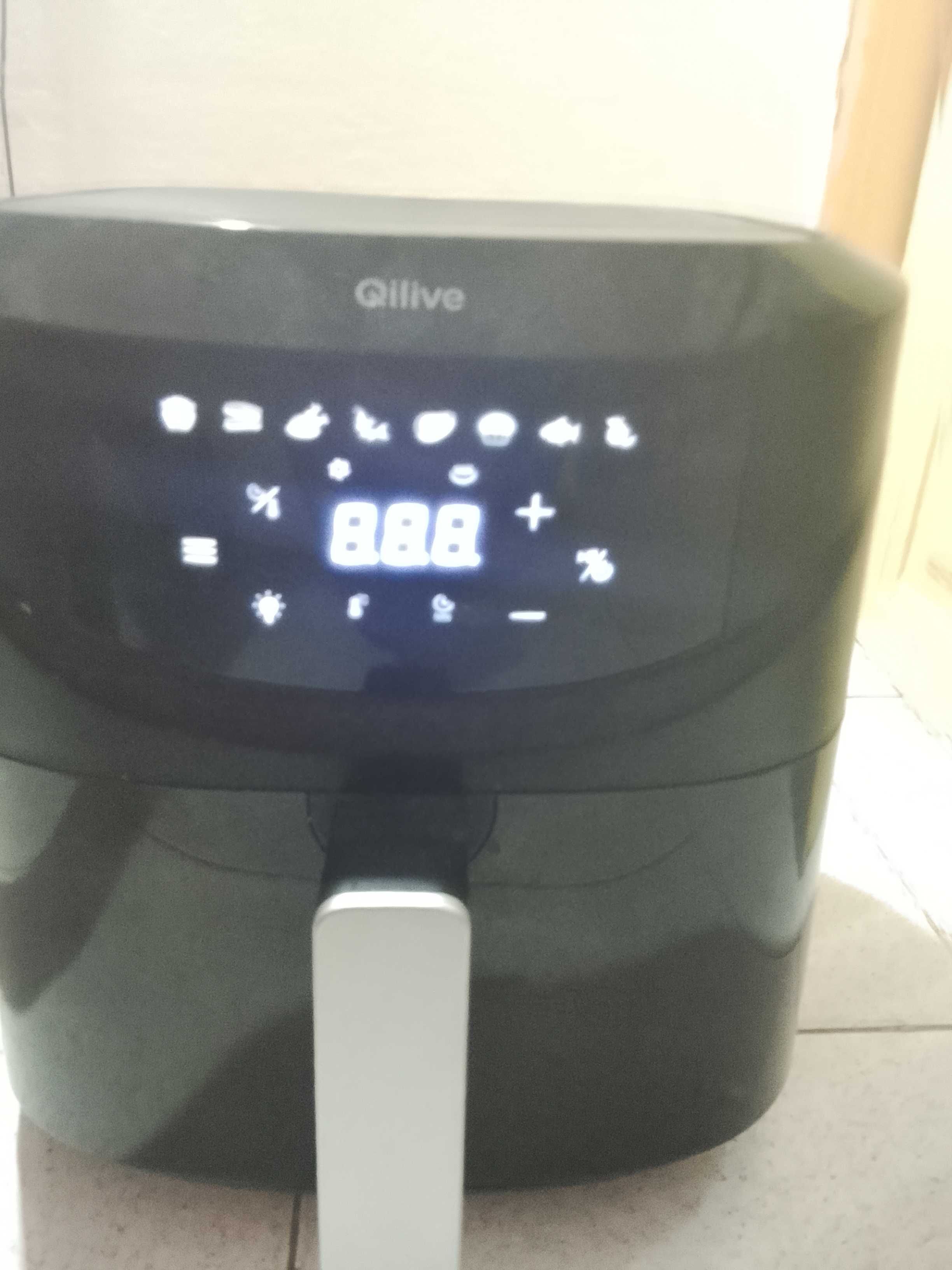 Máquina fritadeira air fryan qilive