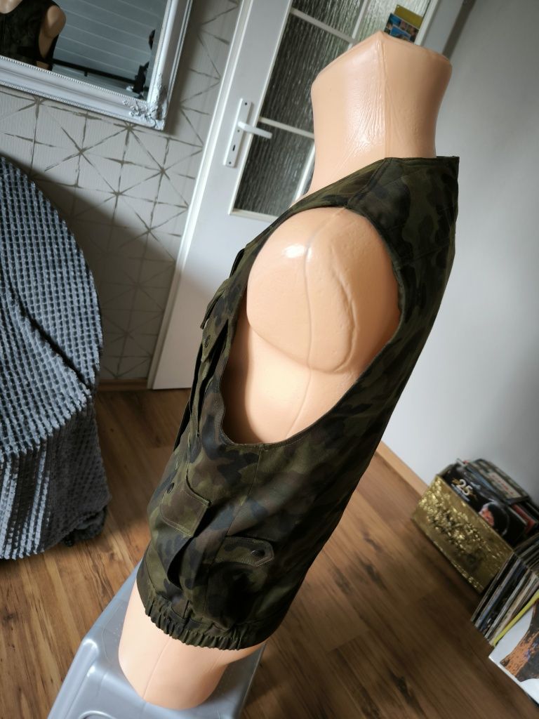 Drwal kamizelka damska moro camo na polowanie do lasu 164 taktyczna un