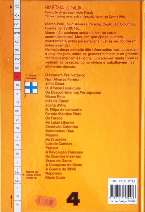 D. Afonso Henriques - História Júnior em BD