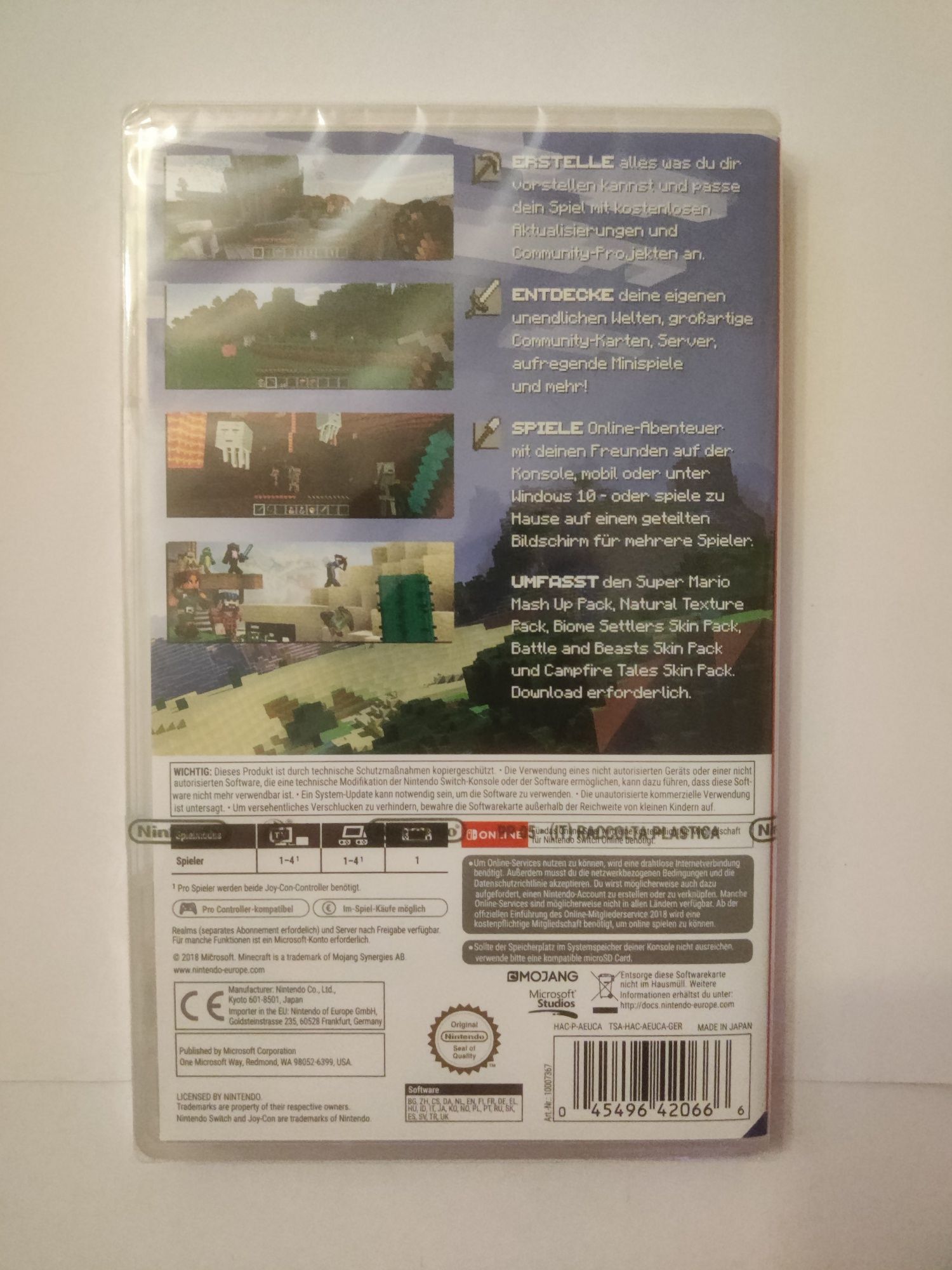Minecraft Nintendo Switch