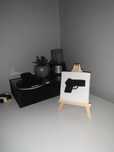Mini diamond painting pistolet obraz