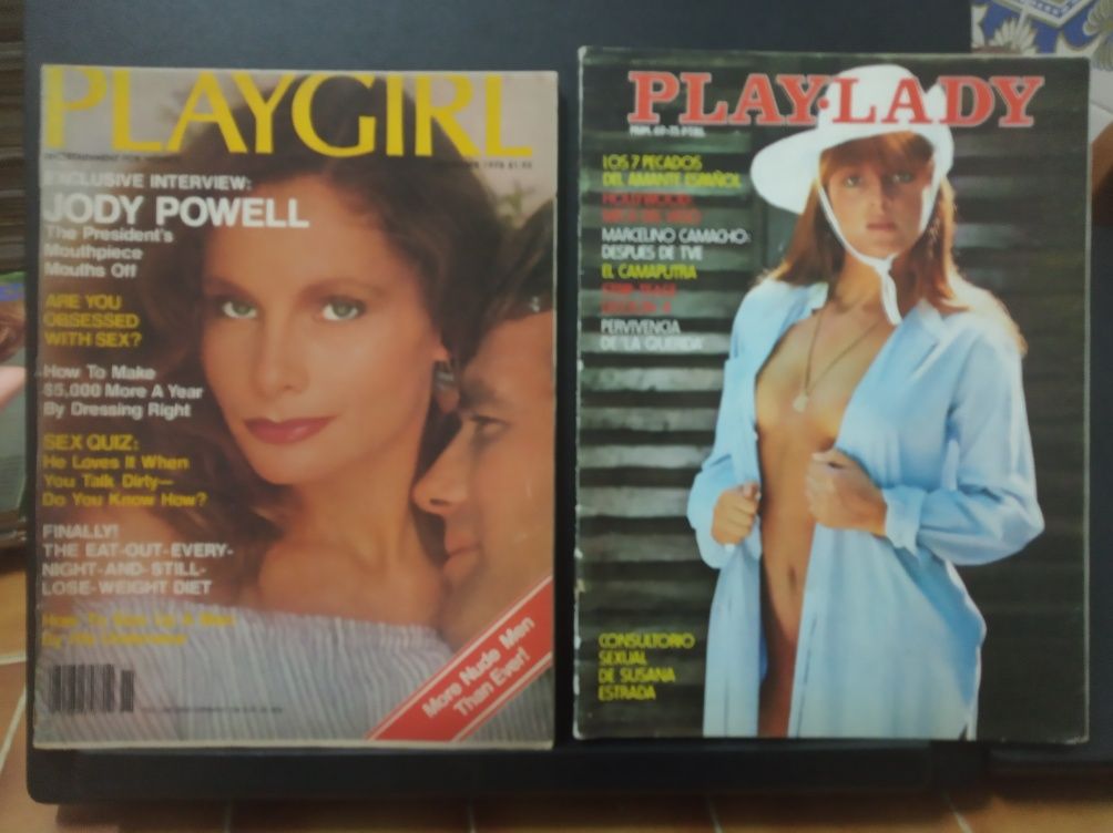 Lote de revistas: Cinema X, Trio sex, Swank, Cover, Men, Playgirl