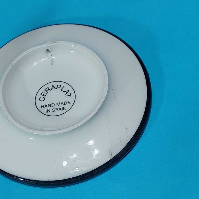 Тарелка, Керамика,  керамическая,  Испания,  на стену, винтажная